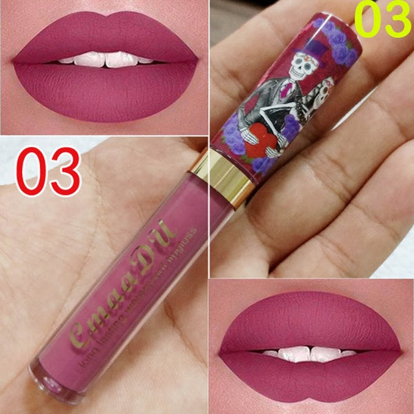 New Brand 6 Colors Matte Liquid Lipstick Waterproof Velvet Lip Stick Women Beauty Nude Lip Gloss Long Lasting Cosmetics Kit