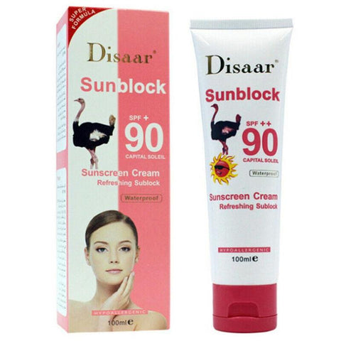 100ml Oil Control Sunscreen Cream Waterproof Sunblock Foundation Spf 90++ Whitening Isolation Moisturizing Collection Face Cream