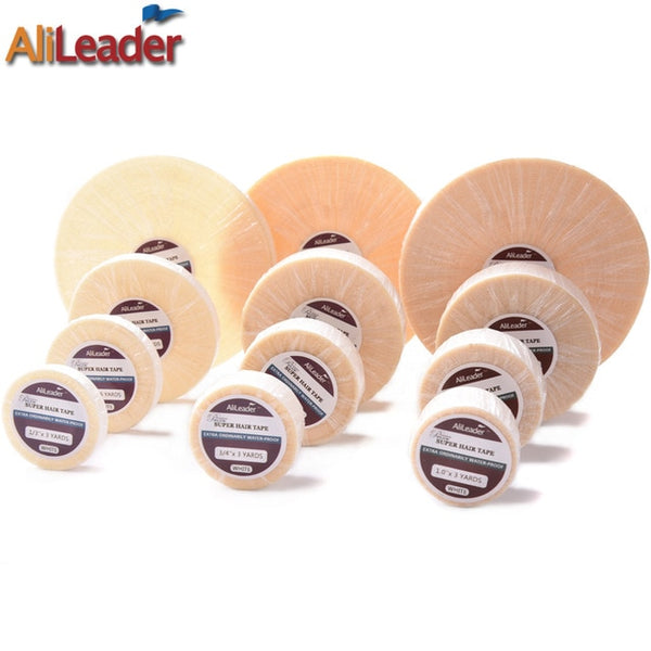 2017 New 3M Double Sided Adhesive Tape Strong Waterproof Glue For Hair Extensions Super Quality Hair Tape For Pu Skin Weft
